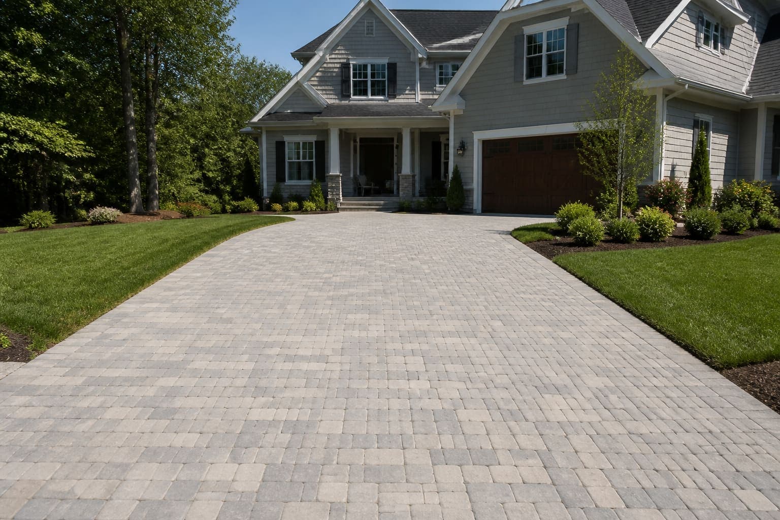 Paver patios and walkways across Charlotte Metro yards