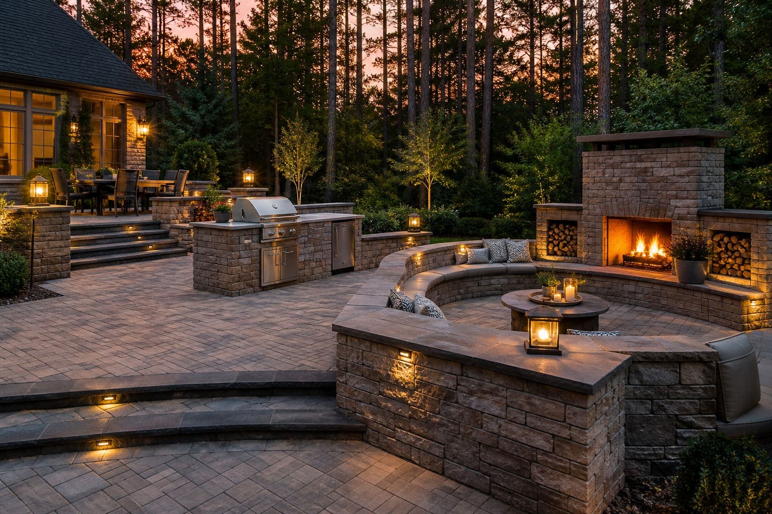 Custom Hardscape in Indian Trail, NC