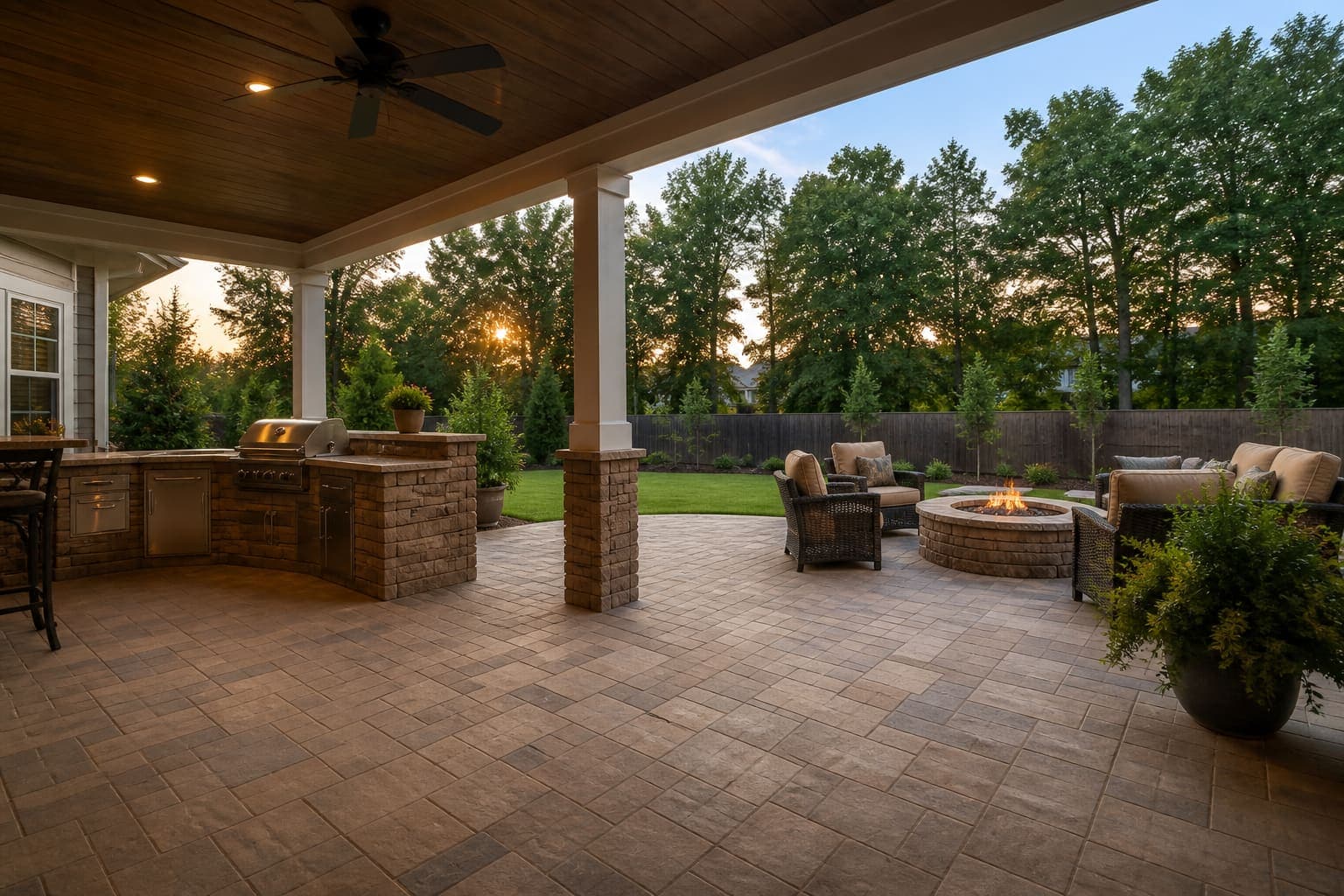 Patio Pavers in Monroe, NC